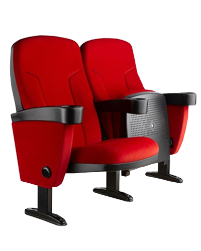  Tip Up Auditorium / Multiplex Chair With Cup Holder